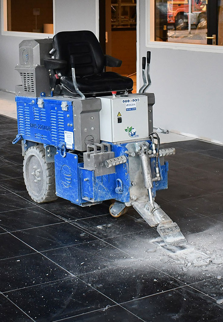 kuiper, vloer, renovatie, slopen